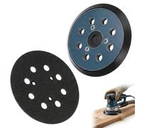 2 Pieces 5 Inch Orbital Sander Pads, 8-Hole Hook and Loop Replacement Backing Pad for BO5030 BO5041 DBO180Z and Similar 125mm Sanders