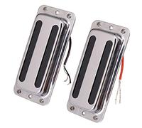 2 Pieces 6 Strings Humbucker Double Coil Pickup Acoustic Electric Transducer