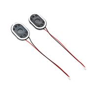2 Pieces 8Ω 1W 2030 Oval Loudspeaker Car Navigation 2P 1.25 Terminals 110 SNR 8 Ohms 1 Watt 1w