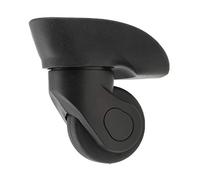 2 Pieces A20 Suitcase Luggage Mute Wheels Replacement Casters for Trolley Black - Easy Installation