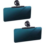 2 Pieces Adjustable Car Sun Visor, Suction Cup Anti Glare Sun Visor, User Friendly SUV Sunvisor, UV Protection Sunproof Car Visors For Auto Rickshaw, Truck