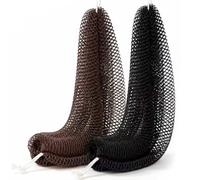 2 Pieces African Net Sponge, African Exfoliating Net Rip-Resistant Loofah Exfoliating, Body Back Scrubber for Shower, Long Nylon Exfoliating Back Washcloth Towel for All Skin Daily Use