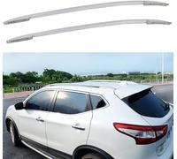 2 Pieces Aluminium Roof Racks Roof Rails for Nissan Qashqai 2014-2021, Roof Rack Bars Set for Travel and Luggage Transportation Car Styling Accessories