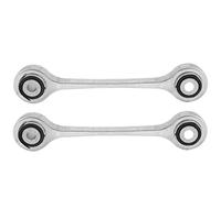 2 Pieces Aluminium Swing Bar Link Left Right 7L0411317 High Strength Replacement Silver for 2007-2015, #411