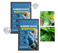 2 Pièces Aluminum Sulfate Soil Acidifier For Hydrangea | Hydrangea Acid Fertilizer | 100g PH Adjustment Amendments For Home Garden Pond Patio Outdoor Flower Care