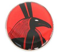 2 Pieces Ancient Egyptian Egypt God Of Death Protector Anubis Mythological Badge Brooch Lapel Pin Gift