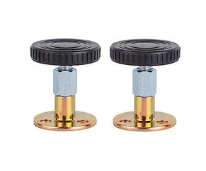 2 Pieces Anti-Shake Fixer with Adjustable Threaded Bed Frame Anti-Shake Tool Headboard Stopper Telescopic Support Use for Bed Cabinet Chair Sofa (Medium)