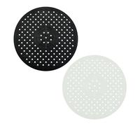 2 Pieces Anti-Slip Sink Mats, Kitchen Dish Draining Mats, Round Sink Mats, Round Sink Inserts, Sink Protector Mats, Sink Drain Mats, Kitchen Strainer Mats