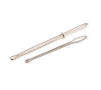 2 Pieces Assorted Bodkin Needles Threader Tweezers Insert Elastic Sewing Tool