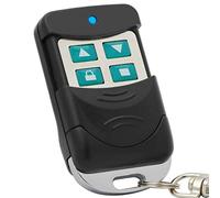 2 Pieces Automatic Gate Remote Control, mhz Remote Control Key Fob For Car Garage Door Gate, Equipped With 4 Channels & Keychain