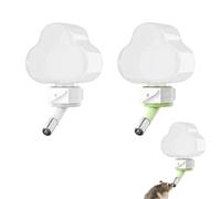 2 Pieces Automatic Hamster Water Dispenser, Spillproof Guinea Pig Water Bottle No Drip, Hanging Waters Bottle Gerbils For Bunnies/Squirrel/Hedgehog/Other Small Pets, Suitable For Mesh Cages