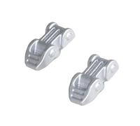 2 Pieces Automotive Grade Metal Hinge Ornament for Toy Cars Weight Reduction Design Selection Aesthetic Metal Hinges for Remote Control Cars