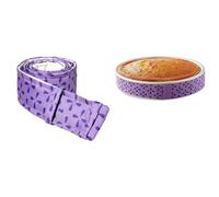 2 Pieces Baking Cake Strips, Adjustable Baking Even Strips Absorbent Thick Cotton Tray Protection Strap Cake Pan Strips with 1 Cake Piping Bag; for Cake Decorating Baking Tools Baking Cake Strips