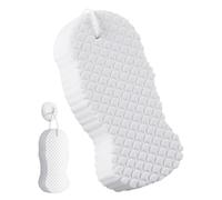 2 Pieces Bath Sponge, Soft Shower Sponge, Absorbent 3D Body Scrub Exfoliator, for Dead Skin Impurities Removal, for Adults, Children, Pregnant Women