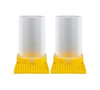 2 Pieces Bee Feeder Water Dispenser, Beehive Drinking Bowl, Beekeeping Feeder, Bee Drinking Nest, Drinking Fountain Entrance
