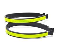 2 Pieces Bicycle Trouser Clips Lightweight Powerful Reflective Cycling Trouser Clips Bicycle Safety Ankle Bands Reflector Cycling Equipment for Men Women Ankles