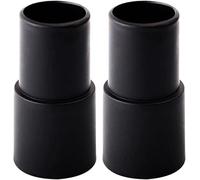 2 Pieces Black Universal 32mm to 35mm Vacuum Cleaner Hose Adapter Converter Tool Attachment Practical Vacuum Hoses Vacuum Parts and Accessories