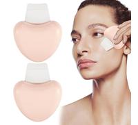 2 Pieces Blackhead Scraper Pore Scraper Nose Scraper Skin Scraper Blackhead Pimple Remover Metal Blackhead Removal Tool Stainless Steel Remover for Women and Men Facial Cleansing (Skin Color)