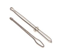 2 Pieces Bodkin Needles Threader Tweezers Insert Elastic Ribbon Easy Insert into Casings Sewing Tools