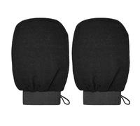 2 Pieces Body Exfoliating Glove, Body Scrub Glove, Exfoliating Scrub Gloves, Premium Body Exfoliating Glove, Revitalizes Skin With Its Excellent Black