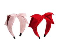 2 Pieces Bow Headbands, Wide-Brimmed Headbands, Hair Accessories, Clothing Accessories, Retro Headbands, Women'S Hair Accessories
