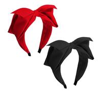 2 Pieces BowHeadbands, Retro & WideHeadbands, Hair Decoration Accessories for Women