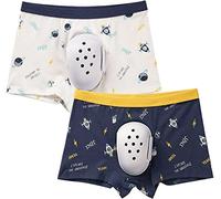 2 Pièces Boxer Respirant Post Circoncision pour Garçons, Sous-Vêtement de Protection, Pantalon de Rééducation, pour Utilisation après Intervention Pédiatrique