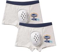 2 Pièces Boxer Respirant Post Circoncision pour Garçons, Sous-Vêtement de Protection, Pantalon de Rééducation, pour Utilisation après Intervention Pédiatrique Grey