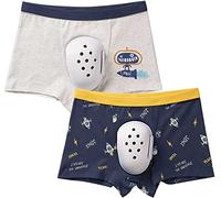 2 Pièces Boxer Respirant Post Circoncision pour Garçons, Sous-Vêtement de Protection, Pantalon de Rééducation, pour Utilisation après Intervention Pédiatrique