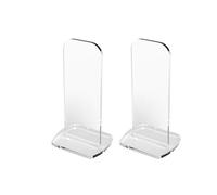 2 Pieces Boxing Glove Display Stand Autographed Holder for Gym Game Room Clear, 2 Pcs
