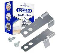 2 Pieces Brackets for Mounting the Built-In Dishwasher with the Original Code 10011641 for Bosch for Balay for Siemens - MONTERAL
