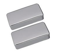 2 Pieces Brass Seal Type Humbucker Pickup Covers For Electric Guitar Parts Pickups Set