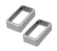 2 Pieces Bridge And Neck Pickups Frame Replacement Open Humbucker Pickup Covers Electric Guitar Parts