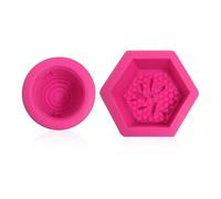 2 Pieces Candle Mold, Bee Honeycomb Mold, Casting 3D Candle Tool, DIY Craft Casting Mold, Silicone Mold