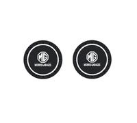 2 Pieces Car Cup Holder Coasters for MG EZS HS MG Mulan MG One MG3 MG5 MG6 MG7, Auto Interior Console Insert Mat Anti Slip Drinks Pad Protective Flexible Silicone