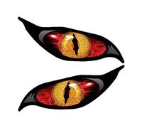 2 Pieces Car Eye Stickers, Reflective Scary Eyes Stickers Car Stripes Stickers for Car