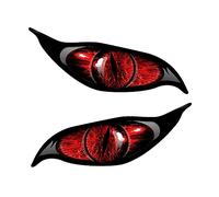 2 Pieces Car Eye Stickers, Reflective Scary Eyes Stickers Car Stripes Stickers for Car