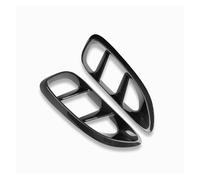 2 Pieces Car Fender Outlet Frame Air Vent Trim Grille Side Duct Flow For For 718 For Boxster For Cayman 2016-2021 Front Bumper Upper Grill Cover