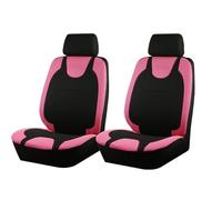 2 pieces Car Front Seat Covers For Jaguar E-Pace/F-Pace/F-Type/I-Pace/S-Type/X-Type/XE/XF/XJ/XK, Cover Breathable Wear Resistant Non Slip Car Accessories,C Pink