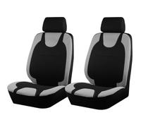 2 pieces Car Front Seat Covers For Volvo C40/EC40/C40 Recharge /EX30/EX30 Cross Country EX90, Cover Breathable Wear Resistant Non Slip Car Accessories,A Grey