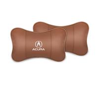 2 Pieces Car Headrest for Acura SLX 1996-1999 Trooper,Car Neck Pillow,Seat Headrest,Neck Pillows For Driving,Headrest Cushions,Breathable,Soft,Comfortable, brown