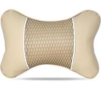 2 Pieces Car Headrest Pillow for Dacia Duster Logan, Car Neck Support Pillow for Driving Neck Pillow Suitable for Ergonomic Design,Beige
