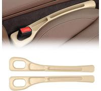 2 Pieces Car Seat Gap Filler Organiser for Abarth Fiat 500 Abarth 595 Abarth 124 Spider, 2025 Upgraded Vehicle Mounted Gap Leak Proof Filling Strip Prevents Falling Items,Yellow