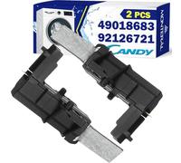 2 Pieces Carbon Brushes for Motor of Washing Machine 5 x 13,5 x 30 mm with the Original Code 49018683 92126721 for Candy - Warranty 10 Years - MONTERAL