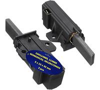 2 Pieces Carbon Brushes for Motor of Washing Machine 5 x 13 x 42 mm with the Original Code C00114885 114885 for Whirlpool for Electrolux for Aeg - Warranty 10 Years - MONTERAL