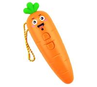 2 Pieces Carrot Shape Voice Recorder For Kids 10x3.5x3.5 Cm ABS Carrots Audio Recorders With Playback Carrot Shape Voice Recording Pen For Boys Girls Recordings For Kids Ink Pens