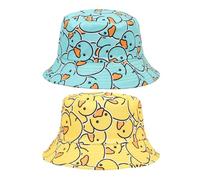 2 Pieces Cartoon Duck Fisherman Hat, Cute Fisherman Hat, Outdoor Sun Protection Supplies, Fun Sun Hat. Blue
