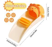 2 Pieces Cartoon Faucet Extender, Silicone Extender, Fun Hand Washing Tools, Children's Toiletries.