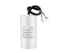 2 pieces CBB60 motor running capacitor 450VAC water pump starting capacitor starting washing machine 3uF-80uF(450V 4UF)
