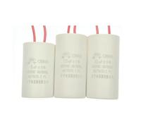 2 Pieces CBB60 Washing Machine Capacitor 4/5/6/8/10/12/16/15/20UF Spin Dry Dewatering Water Pump Start-up Capacitor BIANMTSW(6UF)